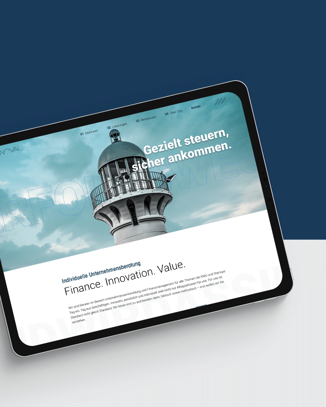 Finnoval - Website - Marketingagentur Leipzig