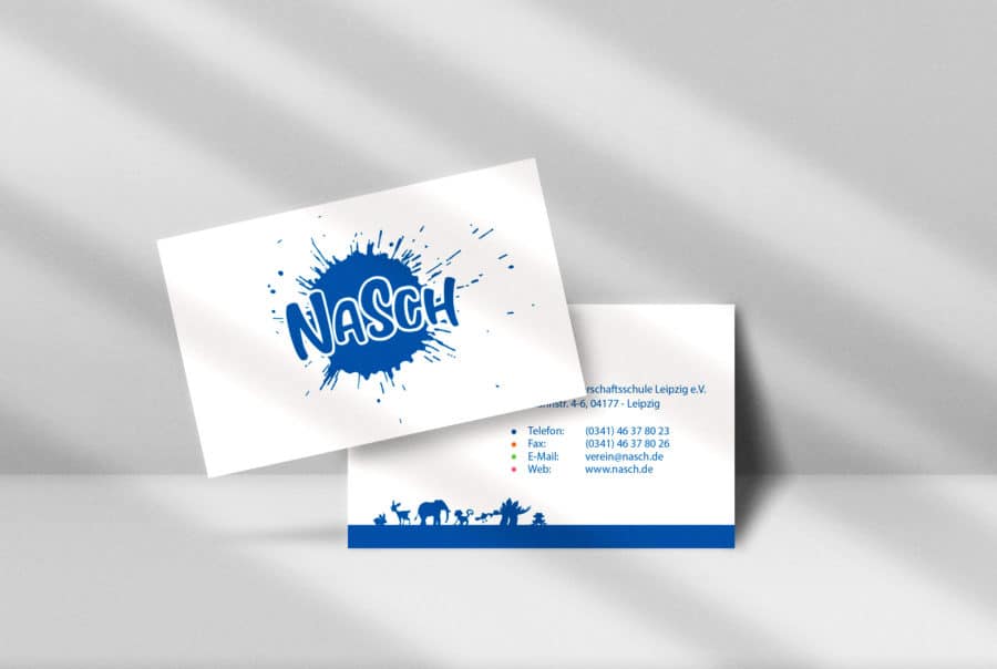 NaSch - Visitenkarte - Marketingagentur Leipzig